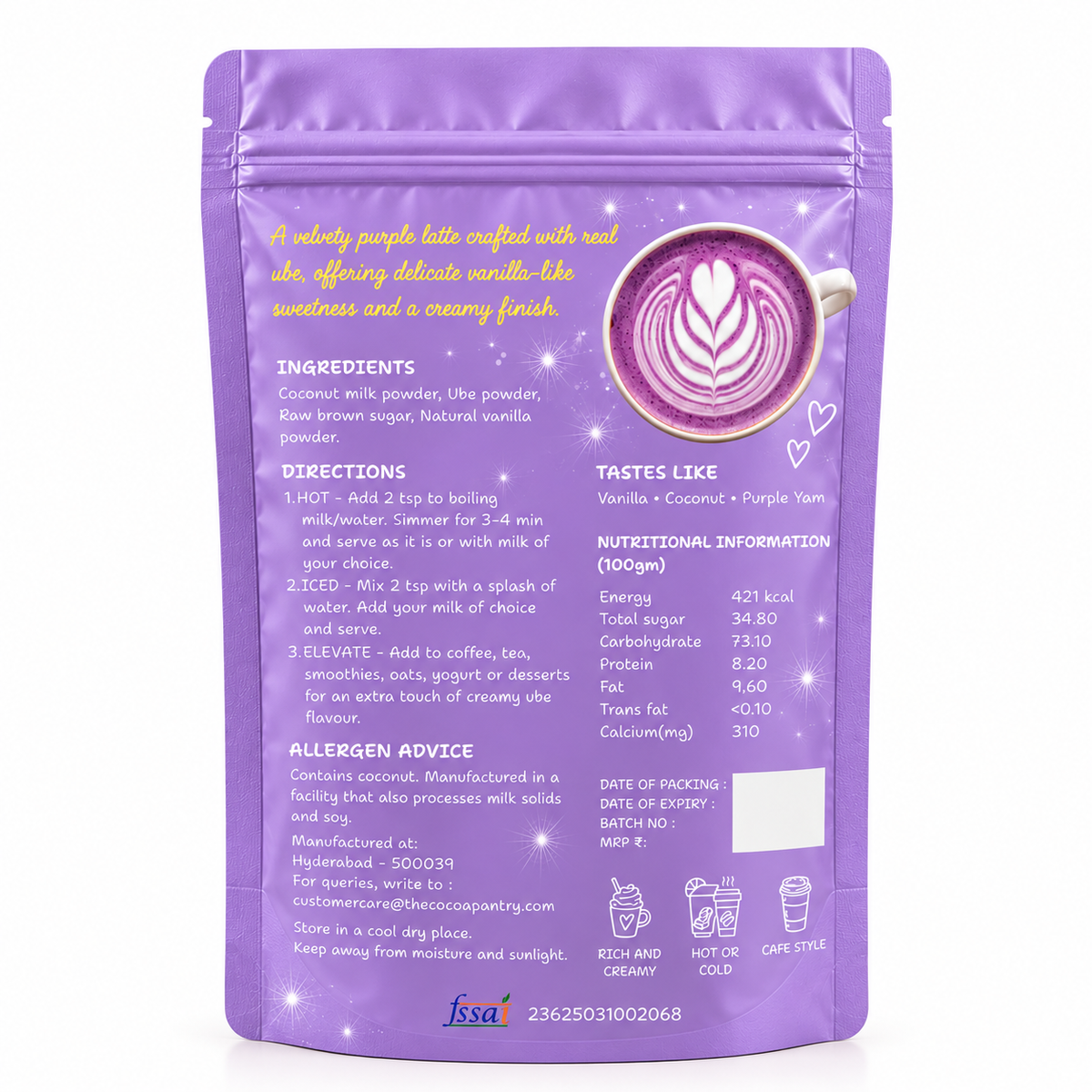 Ube Latte